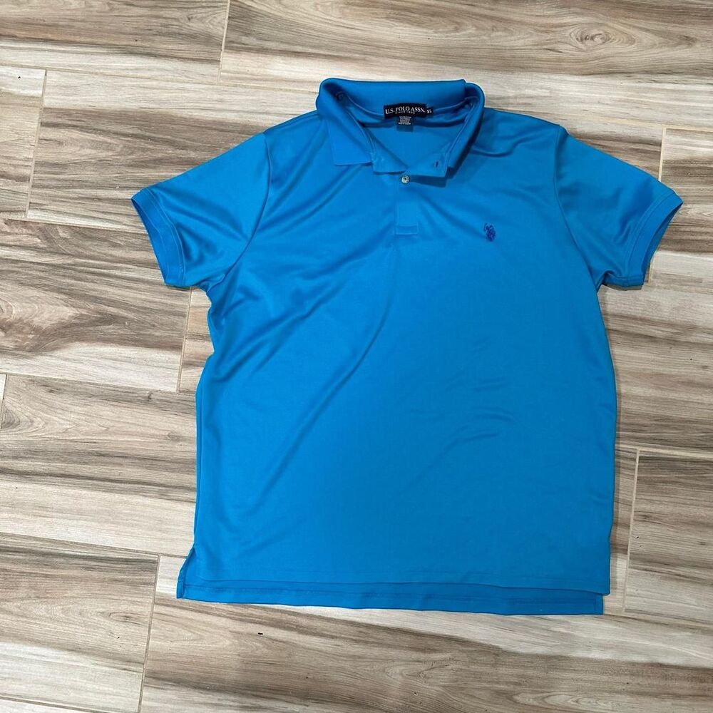Us-polo-assn Men's Blue Polo-shirts